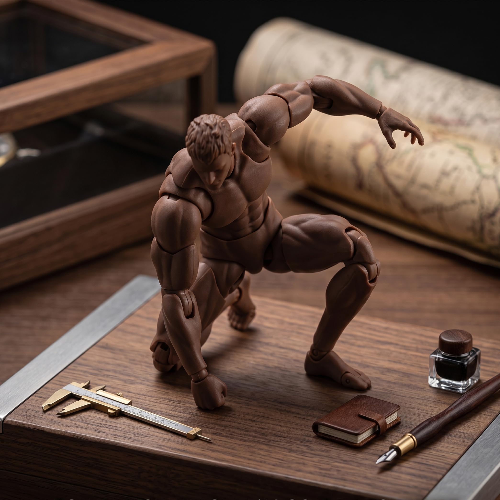 Actionfiguren im Maßstab 1:12, beweglicher leerer Actionfigurenkörper 6 Zoll, Stil 3