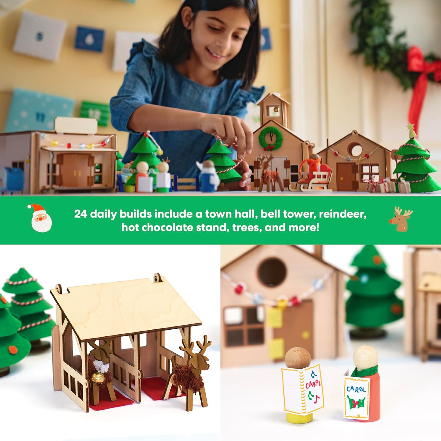 KiwiCo Christmas Village Advent Calendar for Kids 5  Nepal Ubuy KiwiCo Christmas Village Advent Calendar for Kids 5  Nepal Ubuy