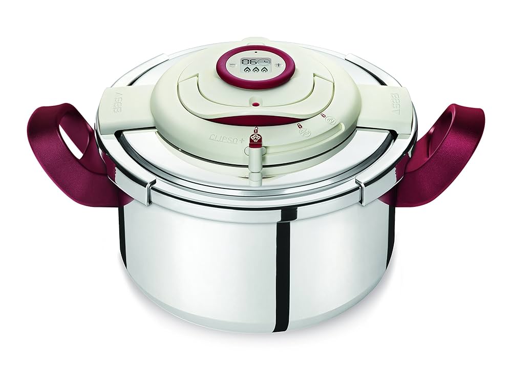 Seb Clipso+ Precision Cocotte-Minute 6 L, Autocuiseur inox