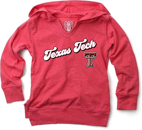 Miniatura 25 de Wes and Willy NCAA Camiseta con Capucha de Cuello en V para Niñas