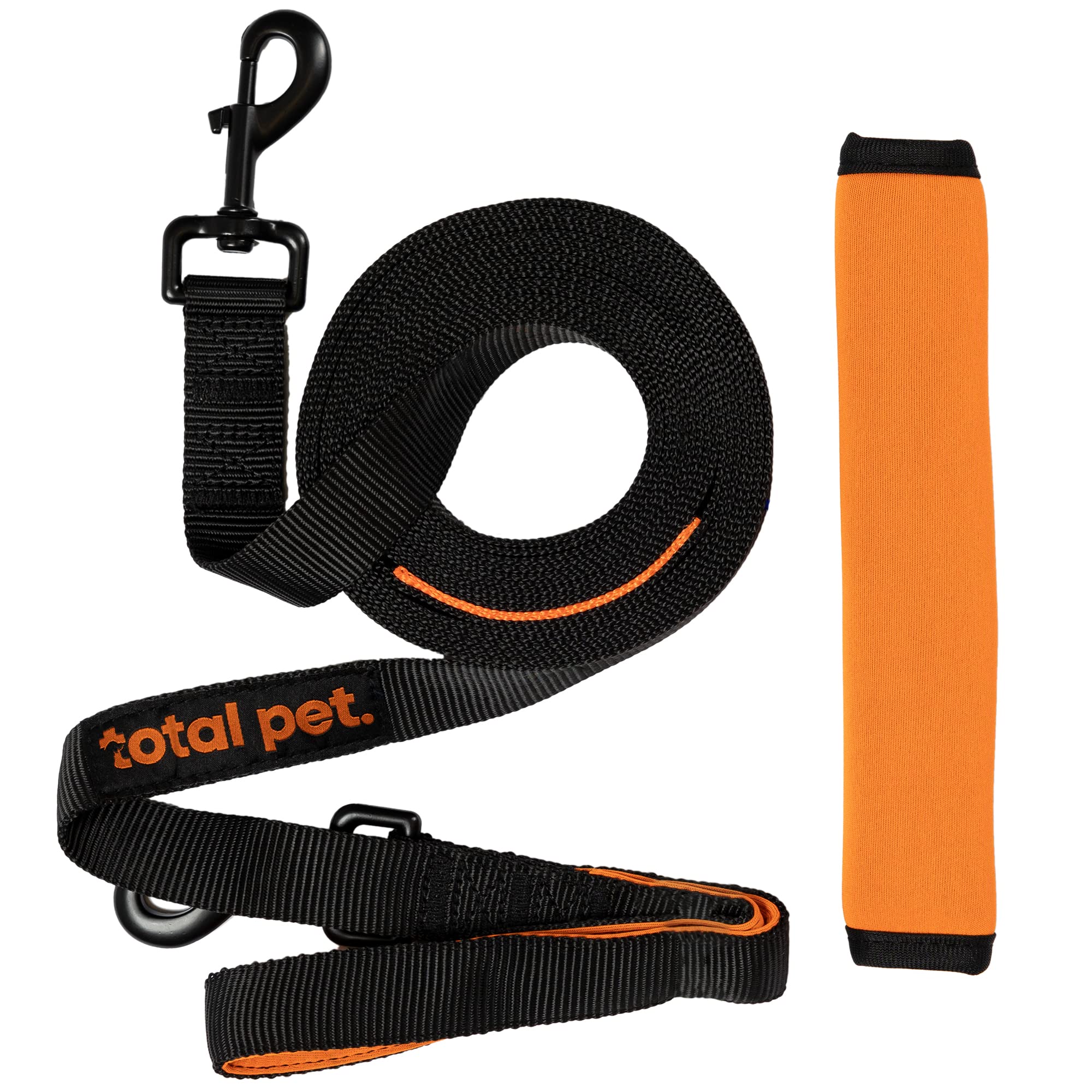 Total Pet 5m Training Lead for Dogs & Puppy - Long Line Leash With Control Handle For Recall/Obedience Training