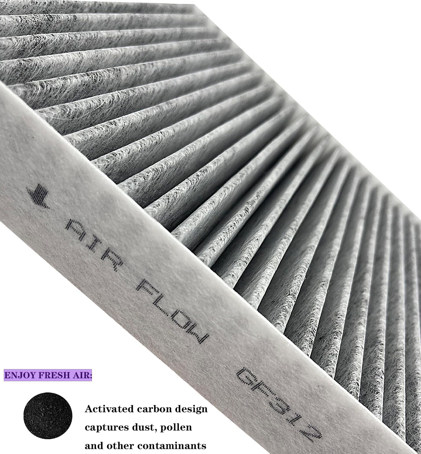 GF312 Filtro de ar de cabine para Versa (2020-2023), Kicks (2018
