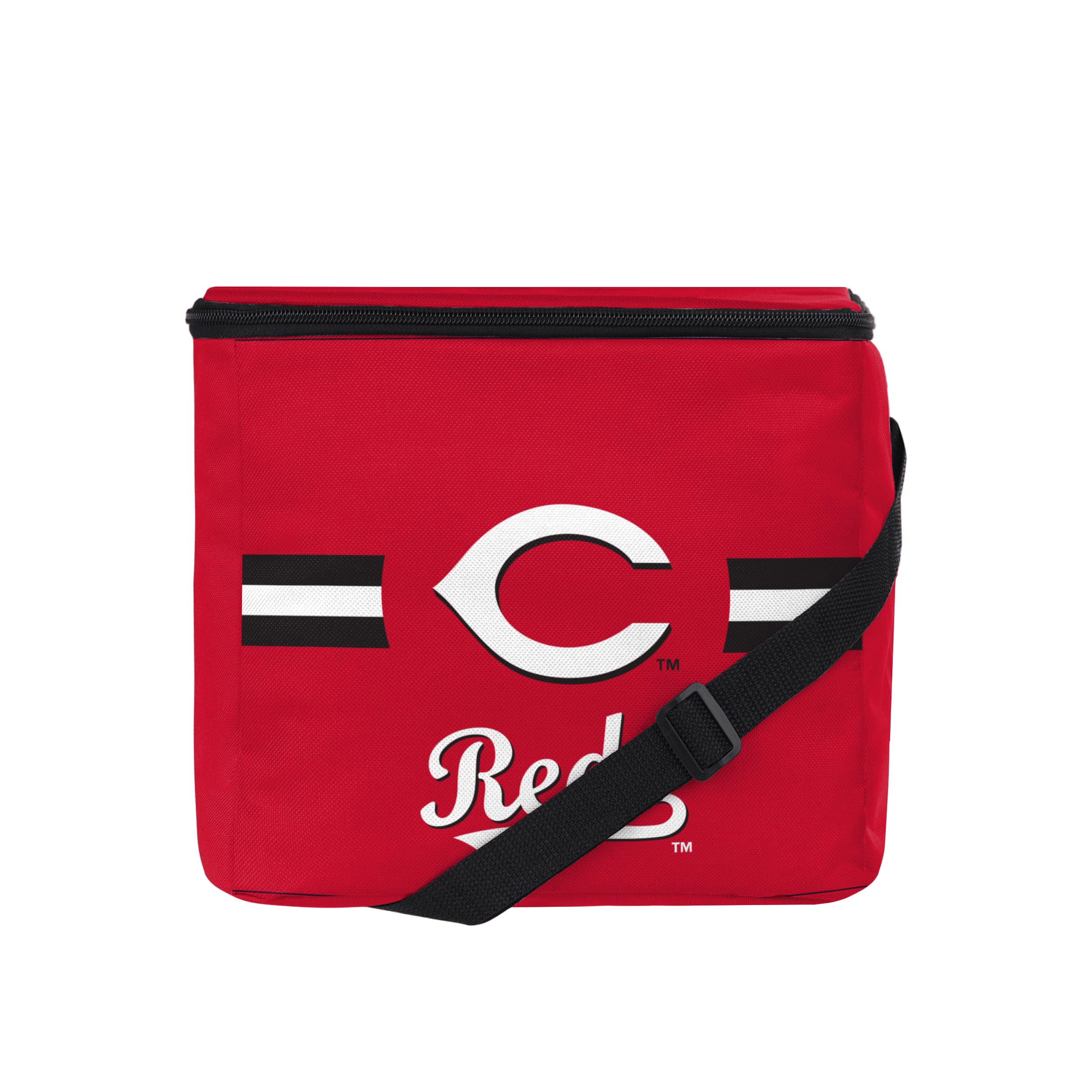 FOCO MLB Officially Licensed Primary Logo Team Stripe 6 or 12 Pack Soft Insulated Game Day Baseball Lunch Tote Cooler