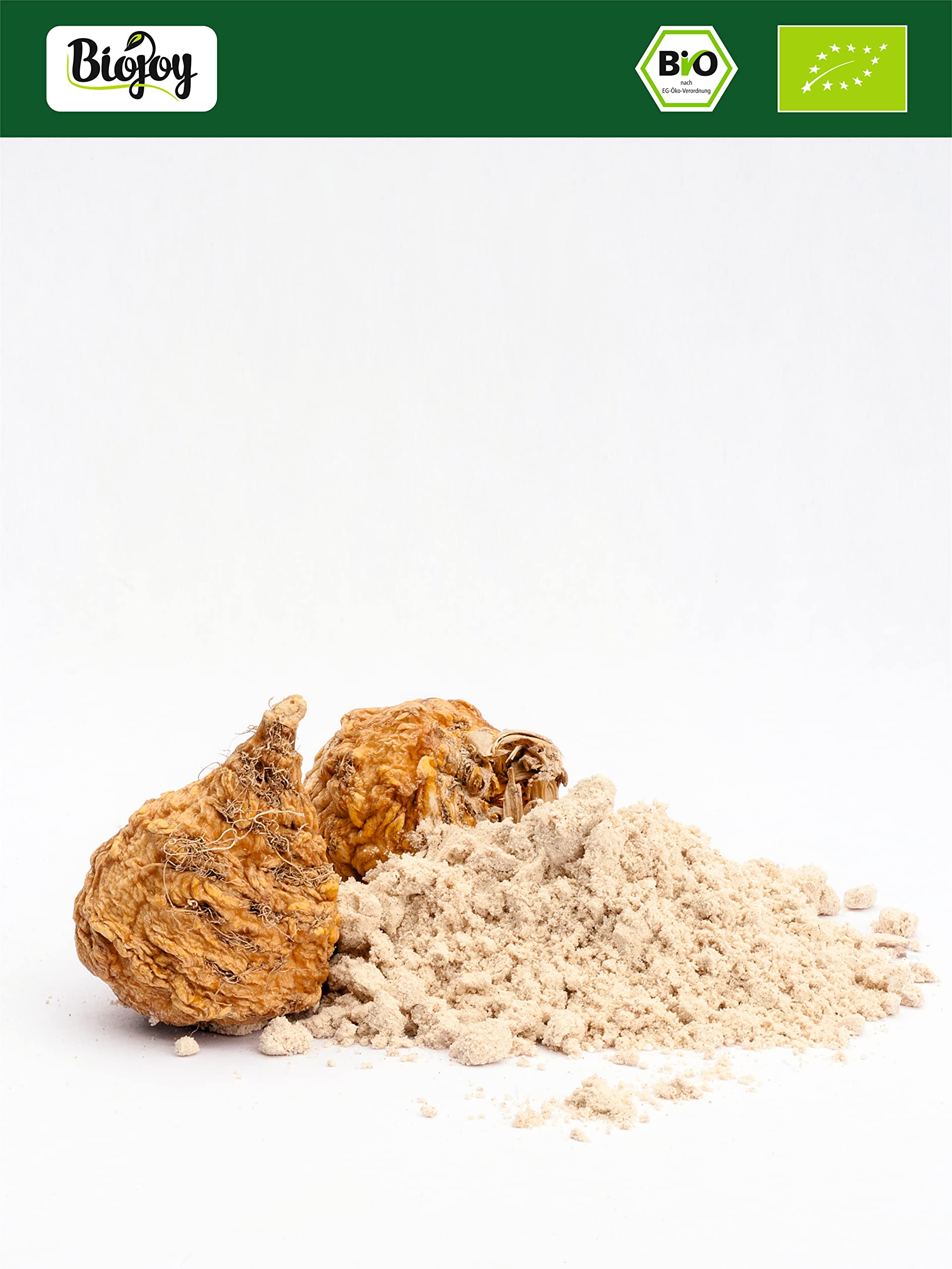 Biojoy Poudre de Maca BIO du Pérou (1 kg), naturelle et pure (Lepidium meyenii)