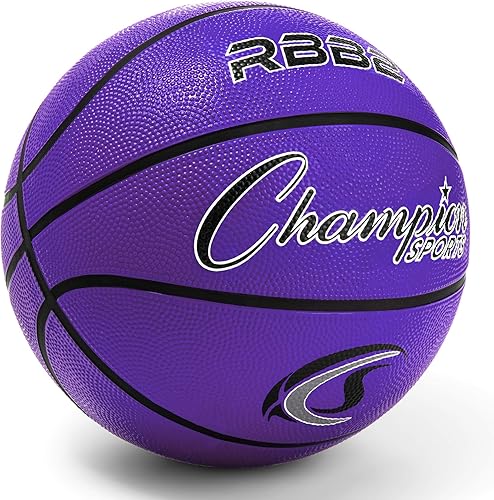 Miniatura 7 de Champion Sports - Pelotas de baloncesto oficiales de nailon con cubierta de goma resistente