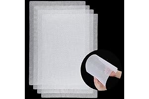 Aster 4 Pieces Plastic Mesh Canvas Sheet for Cosplay Eye Mesh