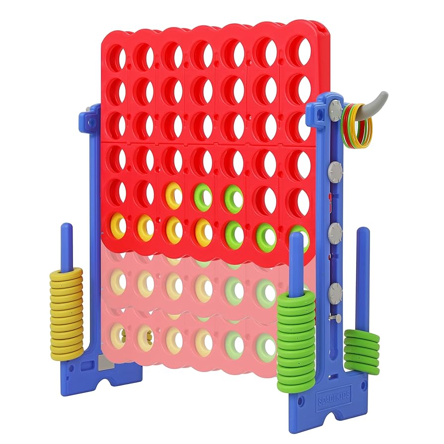 Amazon.com: SDADI Height Adjustable Giant 4 in a Row Connect