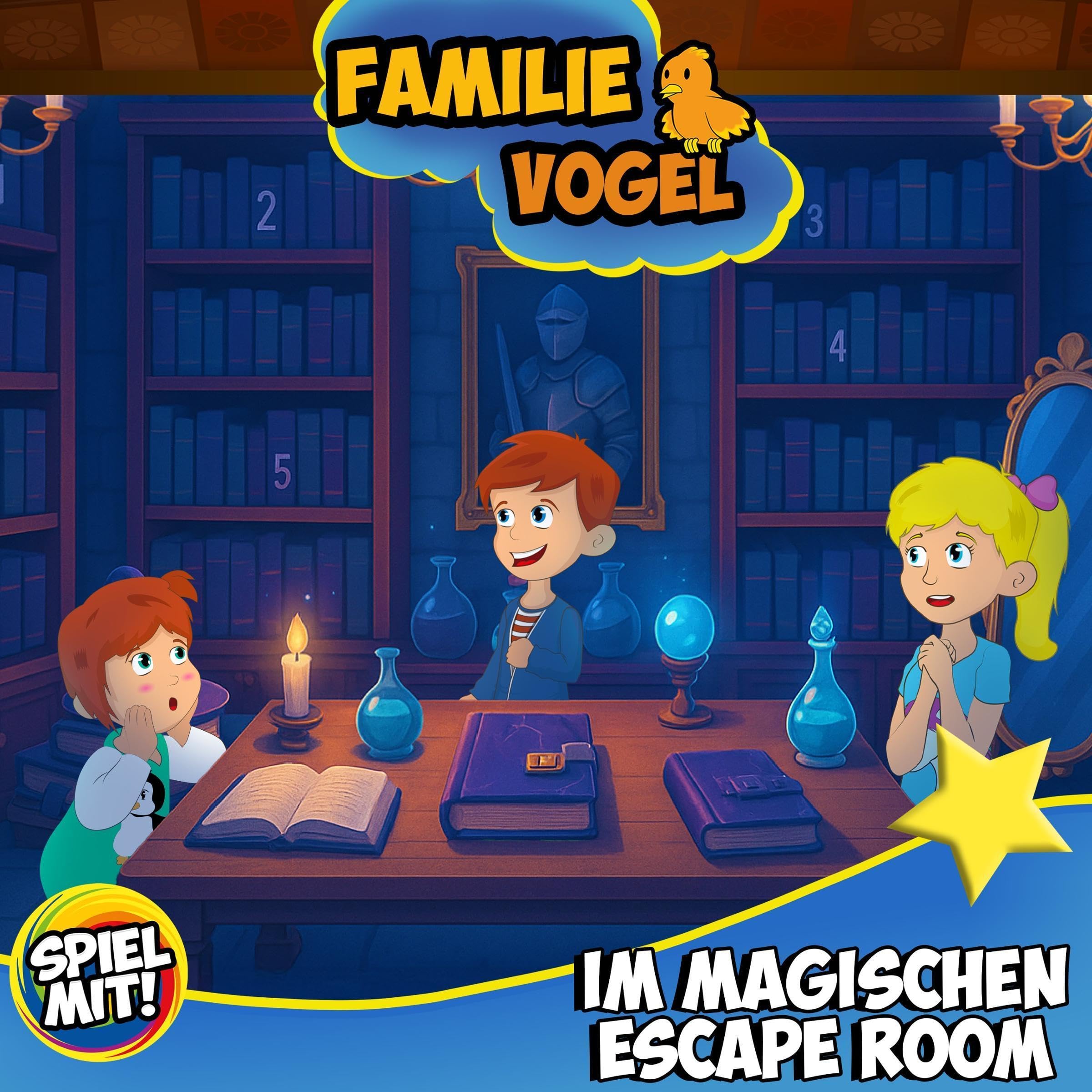 Cover art for Familie Vogel im zauberhaften Escape Room