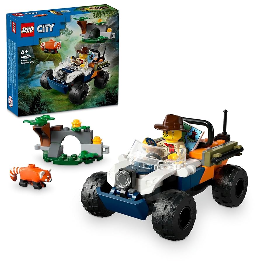 Amazon.co.jp: レゴ(LEGO) シティ ジャングル探検 オフロード車