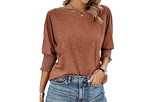 Women's 2024 Fashion Deviation Tops: Revolutionizing the 3/4 Sleeve T-Shirt