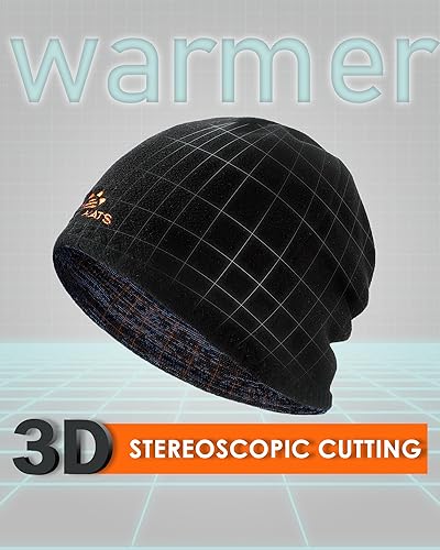 Miniatura 2 de Gorro de invierno con gorro infinito, bufanda de punto cálido y grueso forro polar con forro polar para esquí y calavera, polaina para hombres y