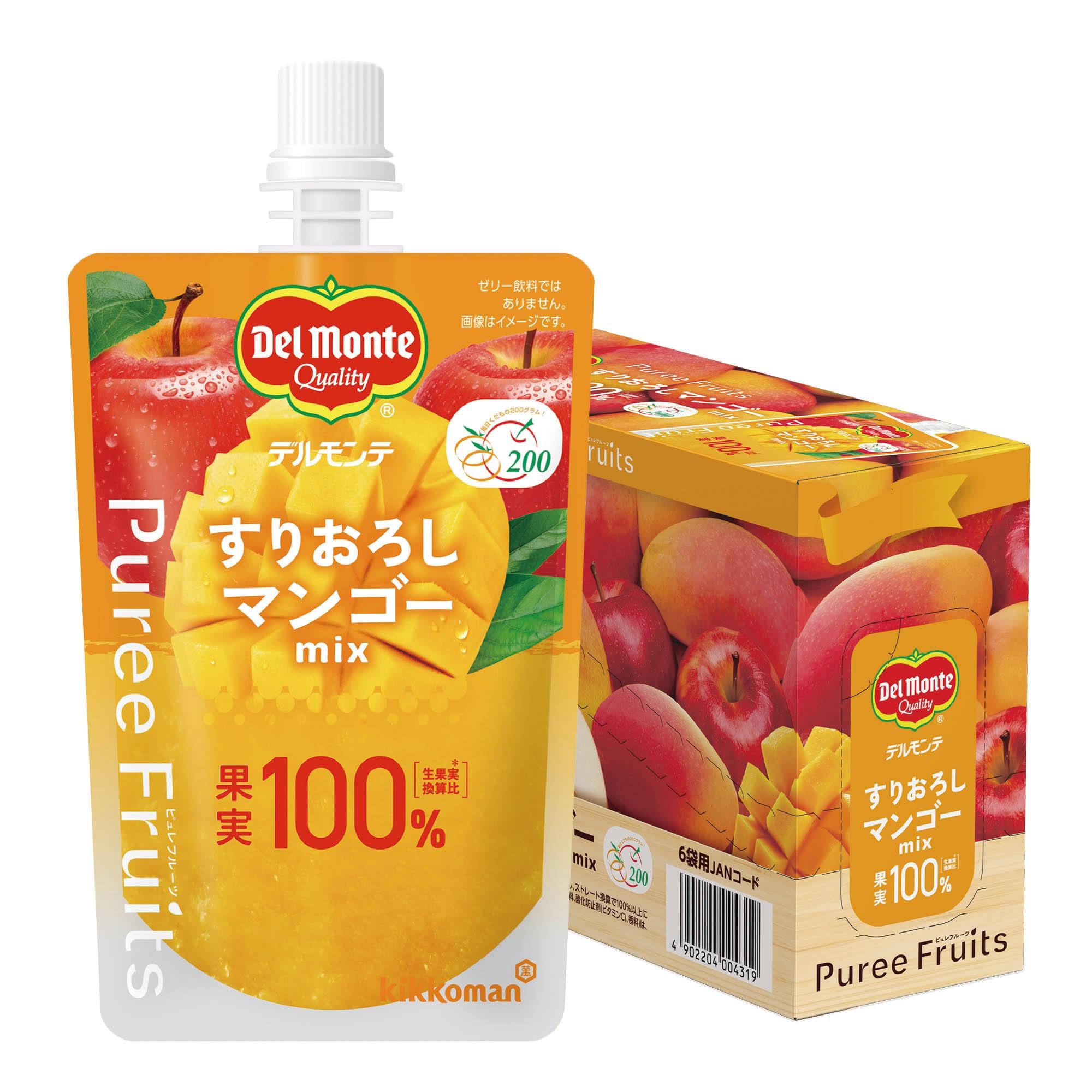 Amazon.co.jp: Del Monte デルモンテ ピュレフルーツ すりおろし