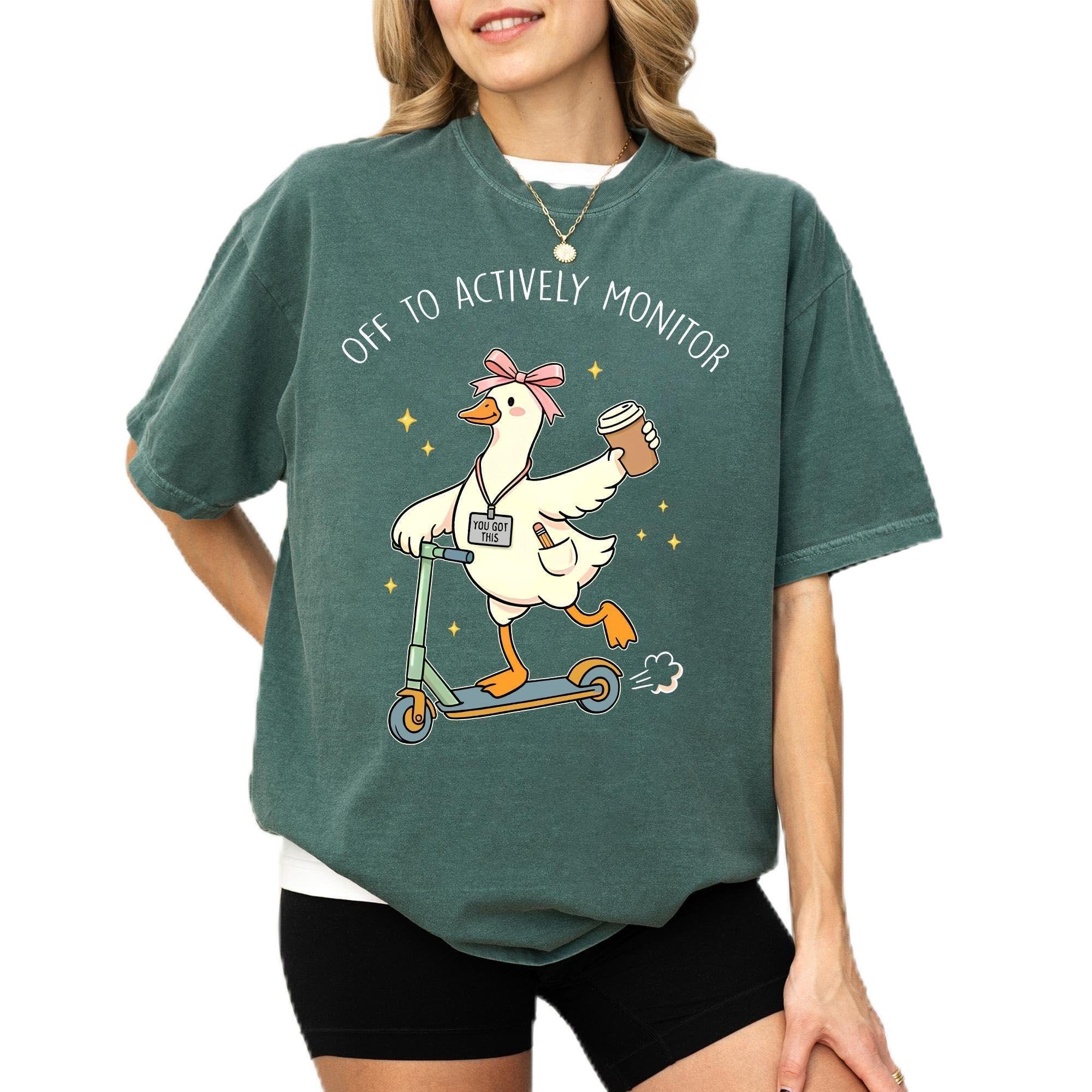 Teacher Testing Goose Shirt Comfort …