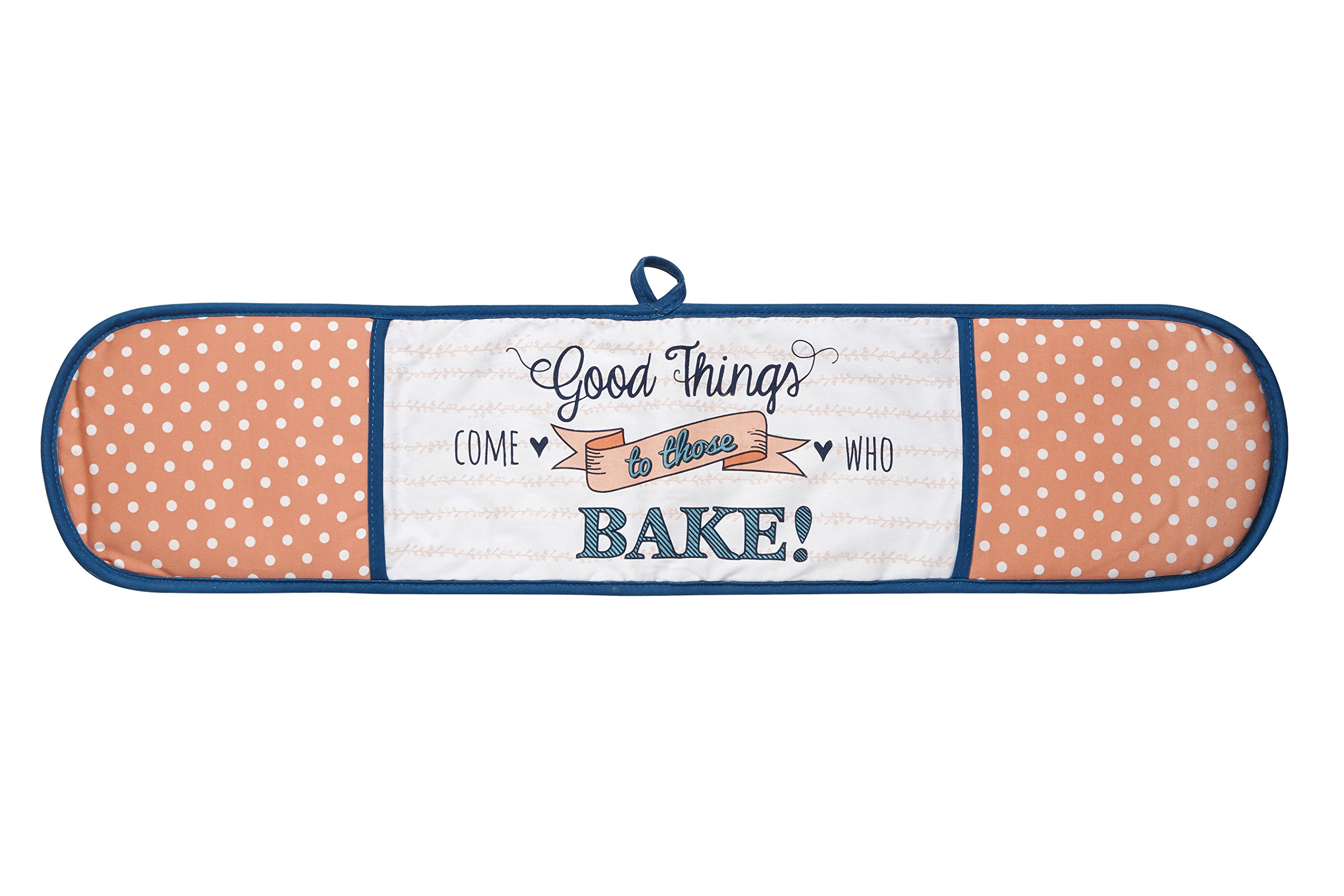 Premier Housewares Oven Glove 100% Cotton Oven Gloves Double Oven Mitt Multi Colored Oven Gloves Heat Resistant Oven Proof Gloves 83 X 18 X 2 - Image 2