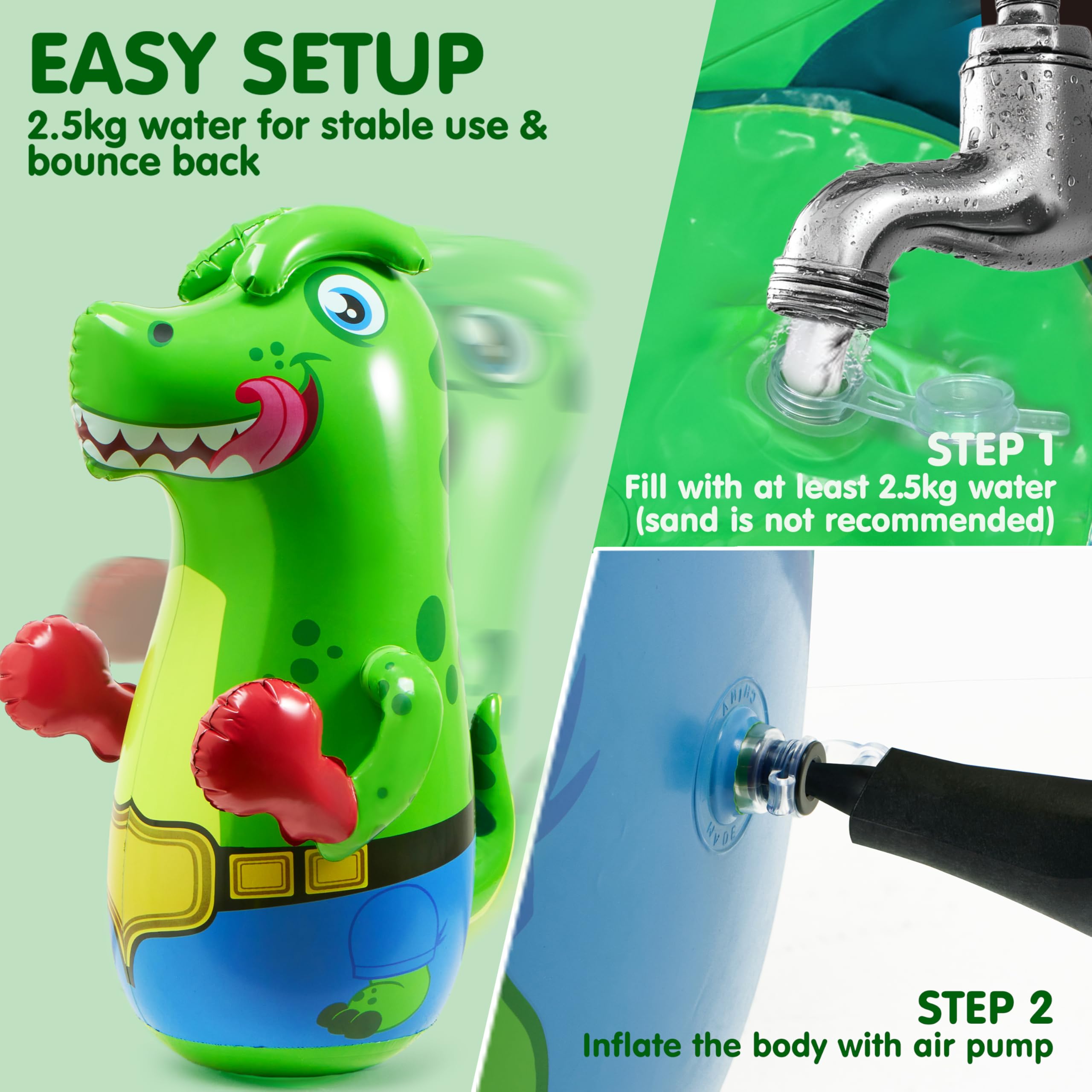 T-rex nadmuchiwany bopper 119 cm
