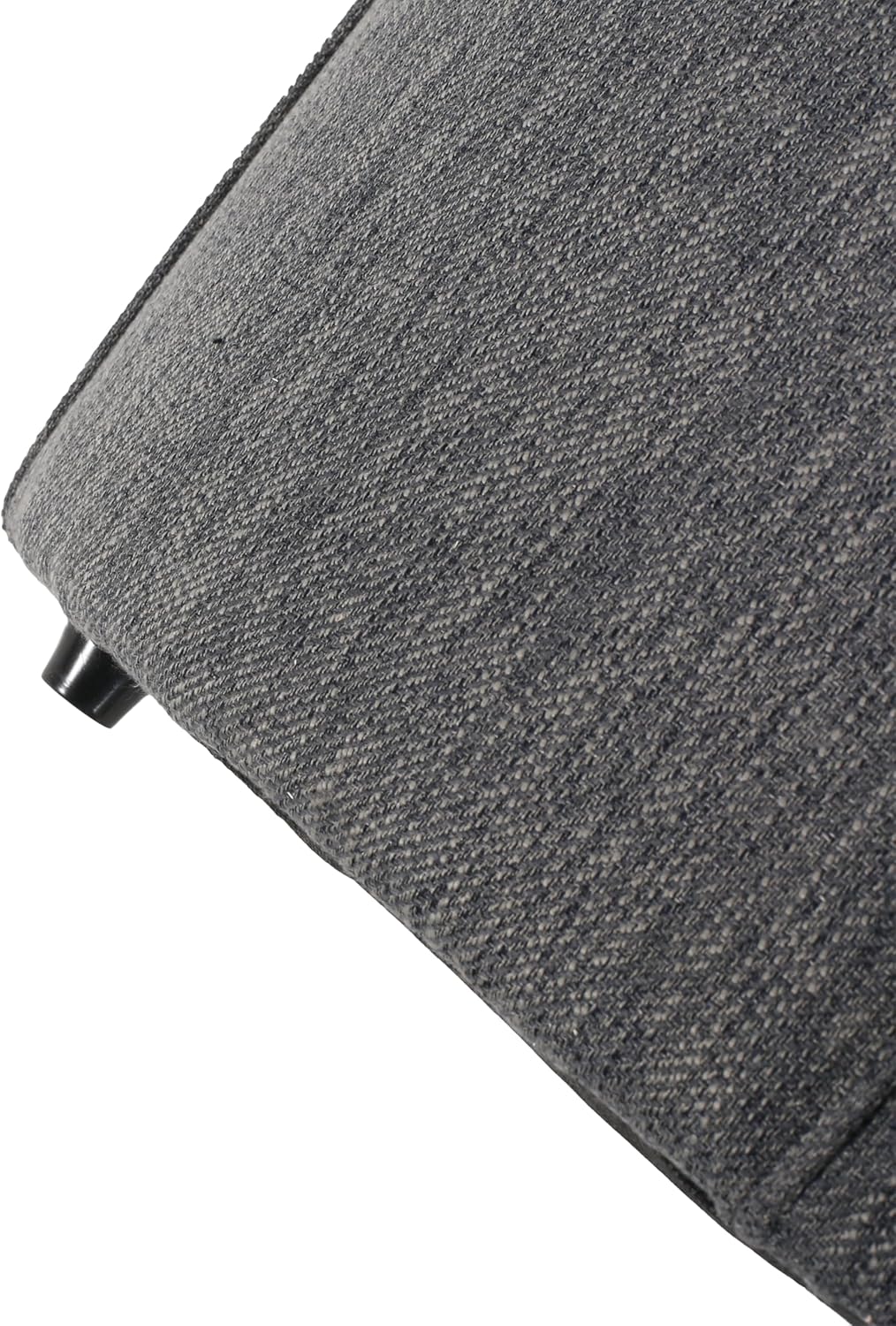 Christopher Knight Home Birdsong Upholstered Round Ottoman - Charcoal