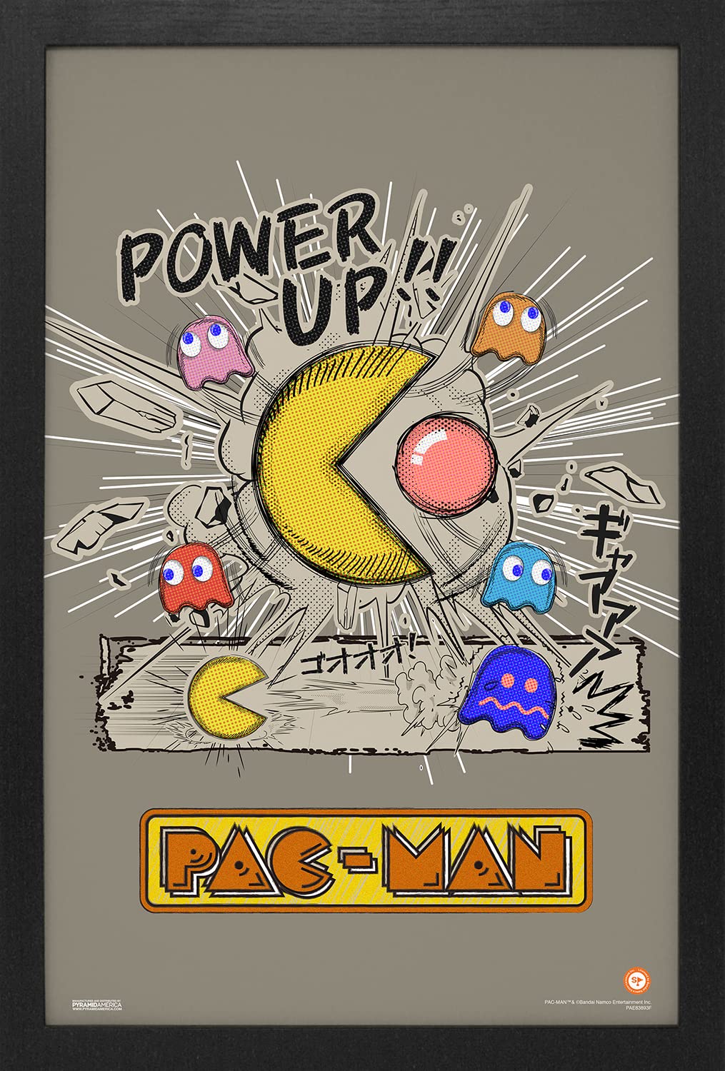 Amazon.com: Pyramid America - Pacman Poster - Pac Man Power Up