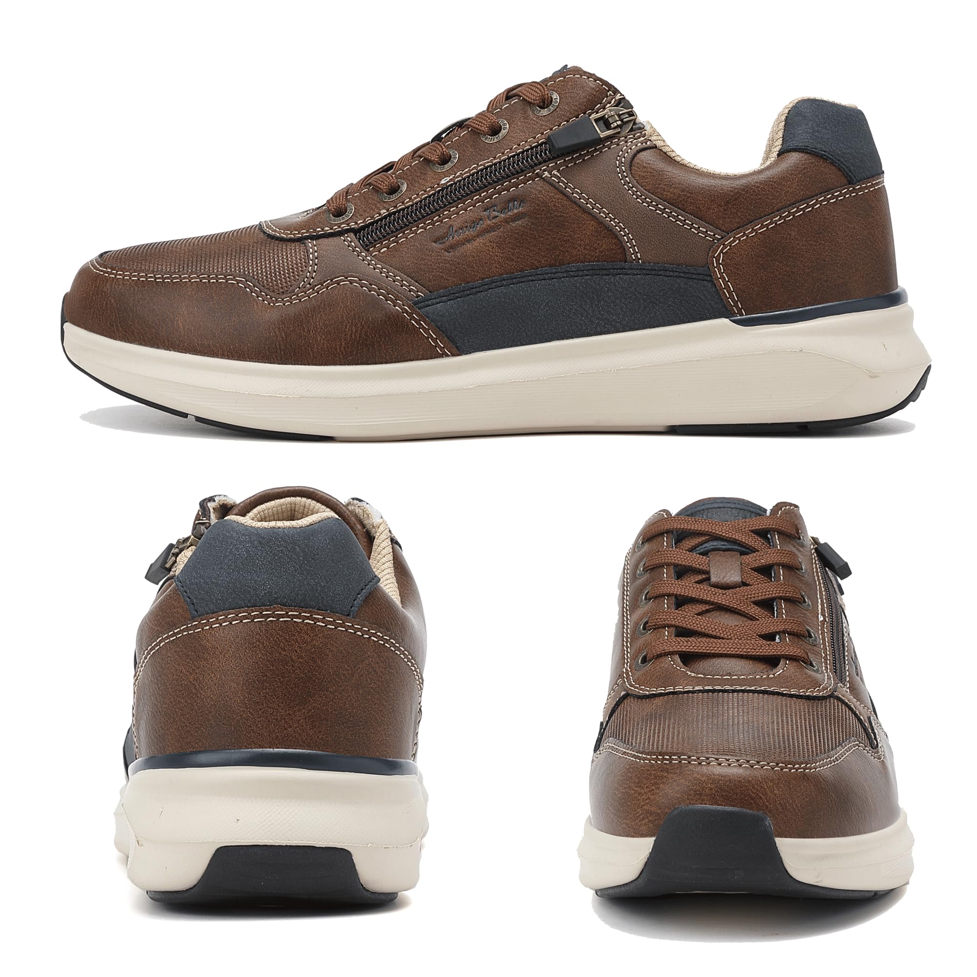 ARRIGO BELLO Herren Schuhe Sneakers Freizeitschuhe Trainers Sports Wanderschuhe Laufschuhe Leichtgewicht Outdoor Gemütlich Größe 41-46