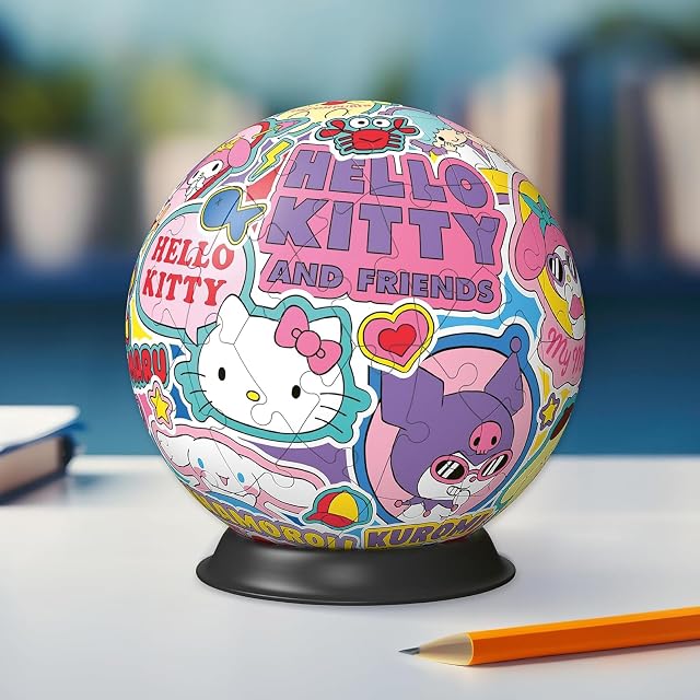 Foto 6 de 8 de Ravensburger - Puzzle 3D Hello Kitty 72 Piezas, +6 años