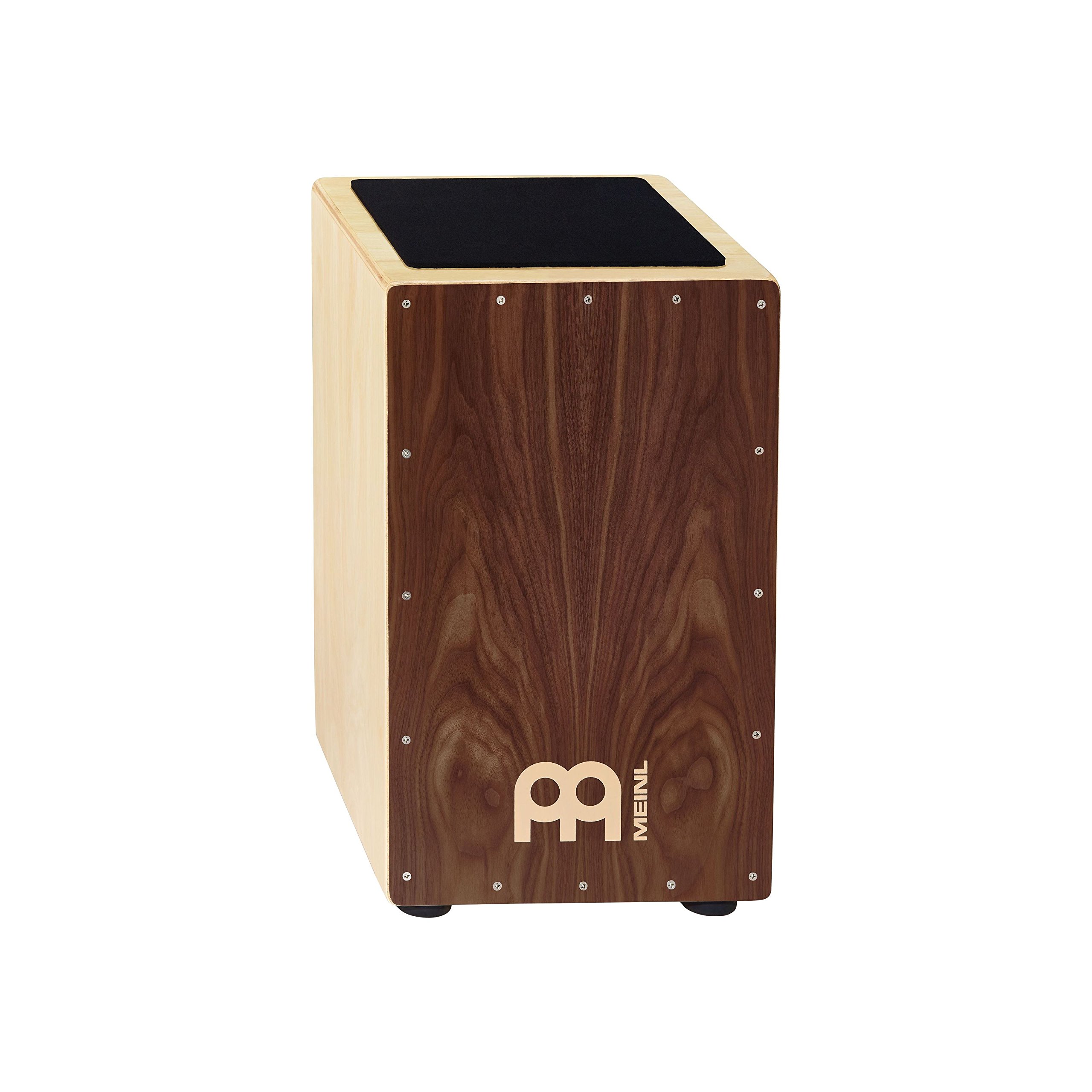 Meinl percussion cAJ3WN traditionnelle-m cajon avec surface de frappe en bois de noyer et corps