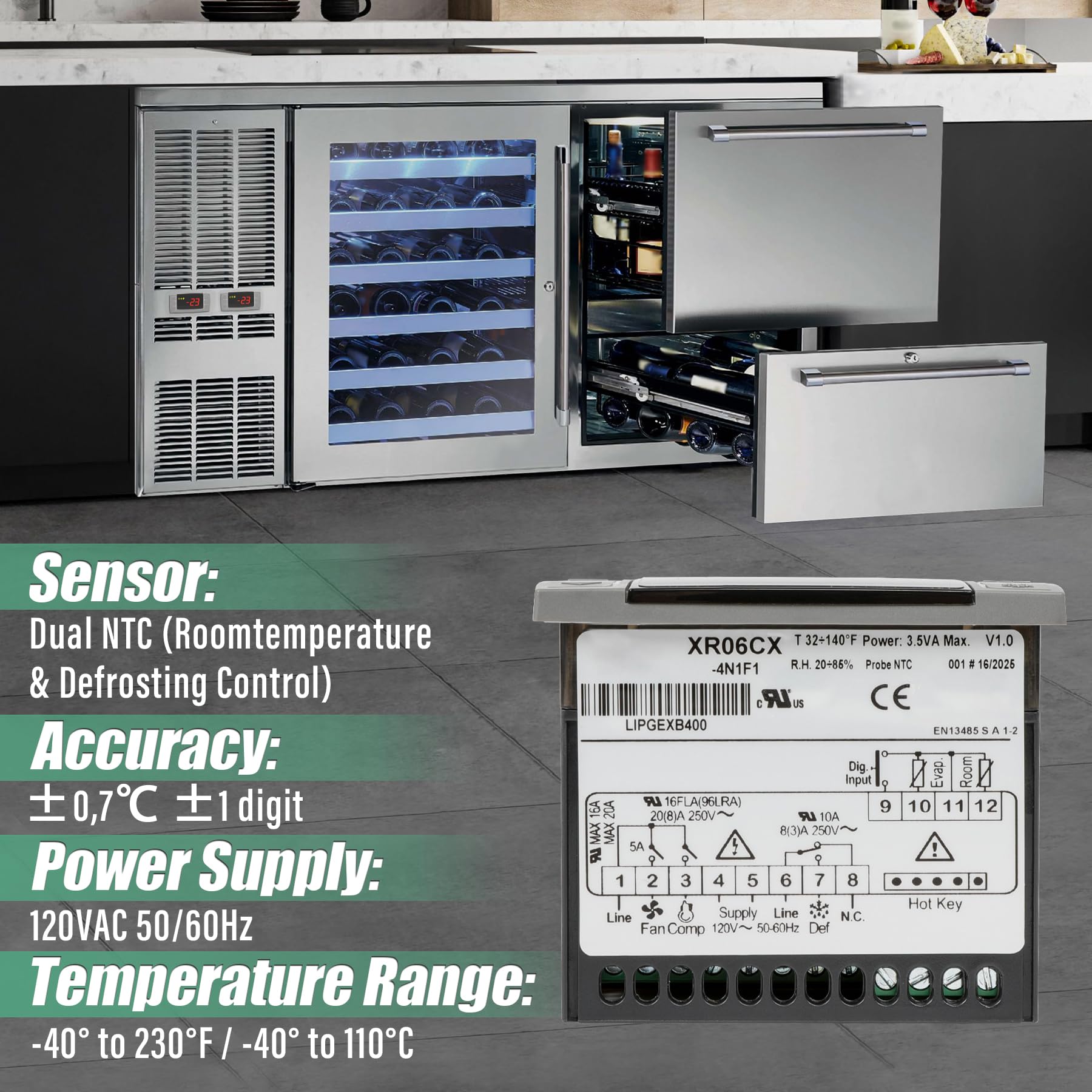Controlador de temperatura