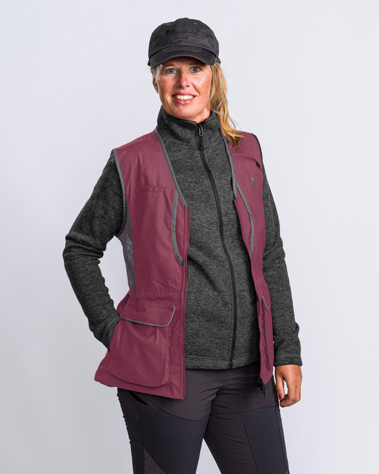 Pinewood Damen Hundesport 2.0 Weste - Weste Damen Outdoor - mit Experten entwickelt - mit vielen praktischen Taschen und funktionellen Details - langlebig und robust