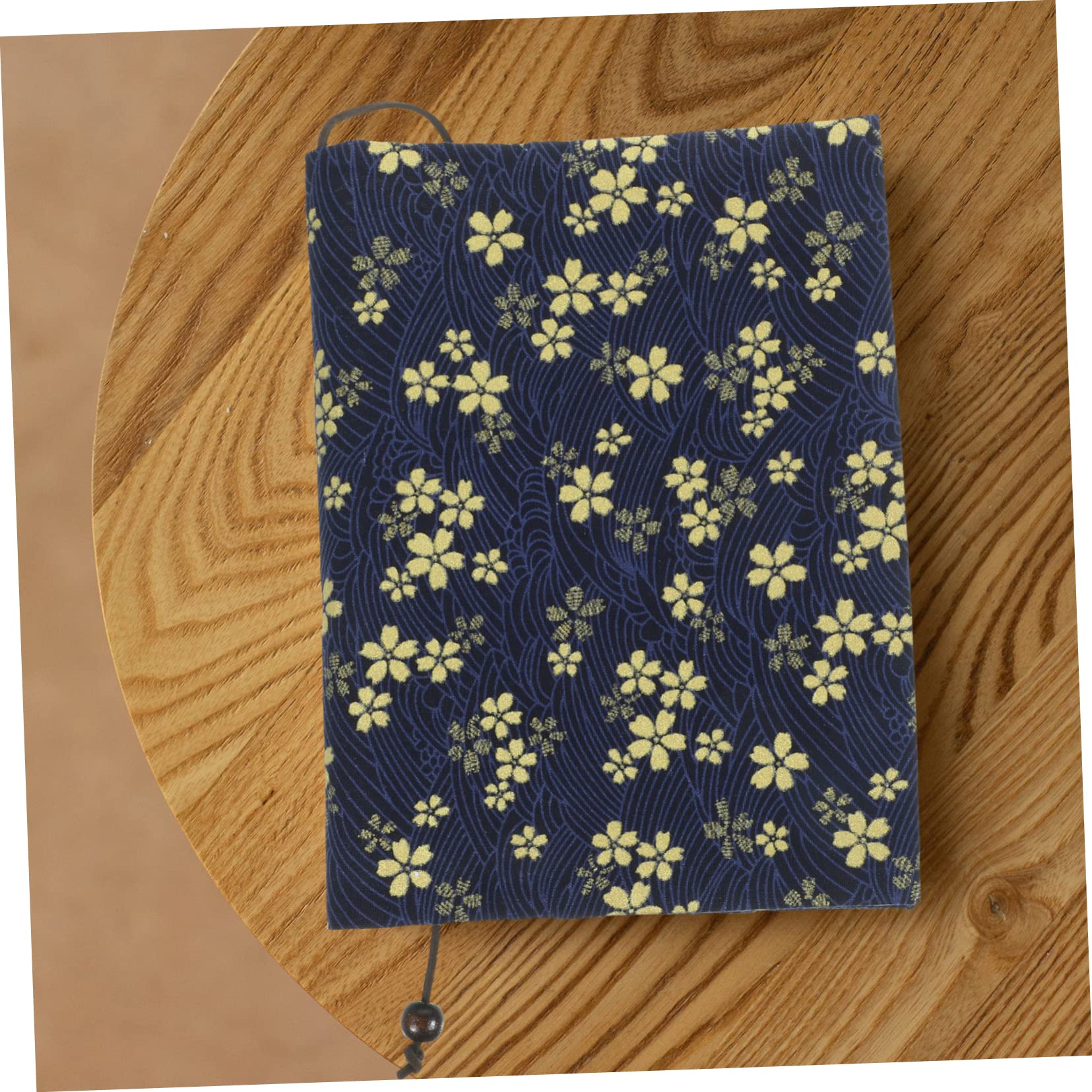 NUOBESTY 4pièces Housse De Tissu Pour Carnet Étui Décoratif Fait Main Couverture Ajustable Pour Protège-cahiers Et