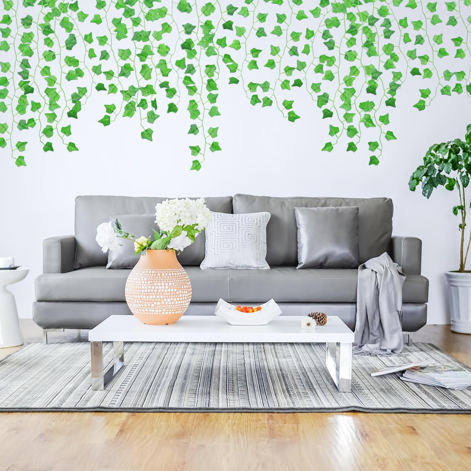 Guirlandes De Feuilles Artificielles - KAKOO - 180cm - Décoration D