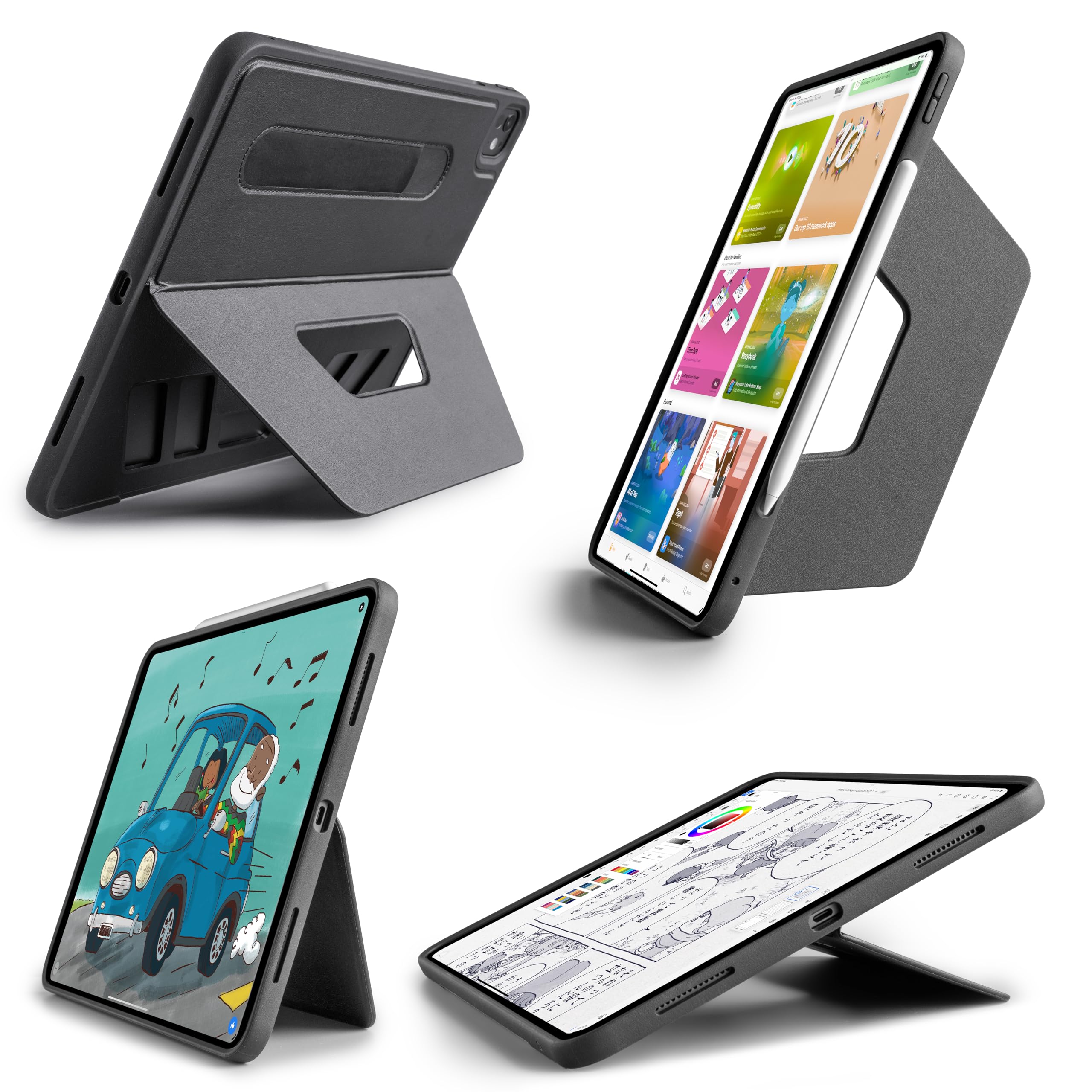iPad Pro 11 (M4) Apple pencil pro、スタンド付き Amazon.com: ProCase Smart Case for iPad Pro 11 Inch 2024 M4