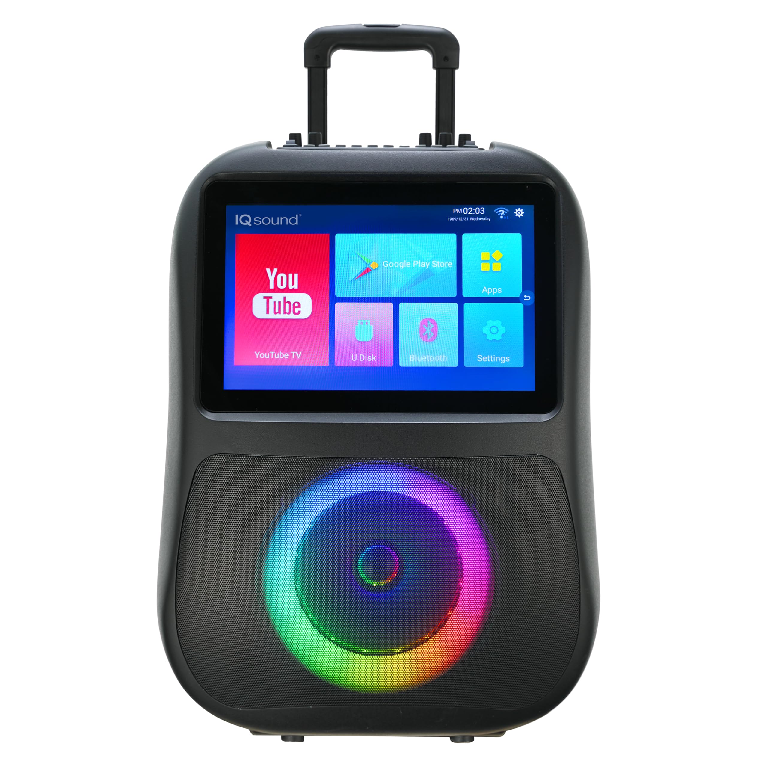 Amazon.com: IQ Sound IQ-1506WK Portable Karaoke System with 8