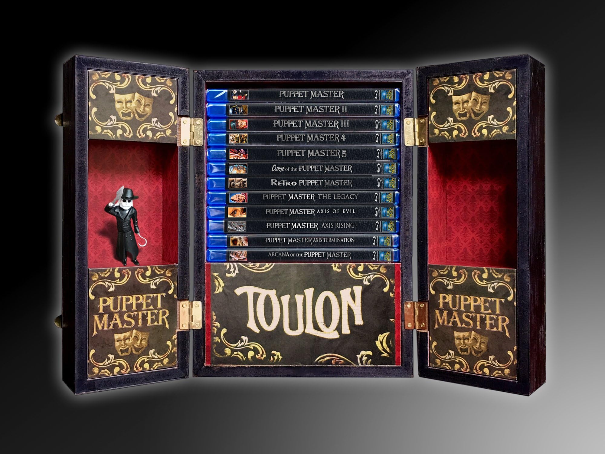 PUPPET MASTER COLLECTION [Toulon's Ultimate Collectible Trunk] (Blu-ray - 12 Disc Set) [NTSC]