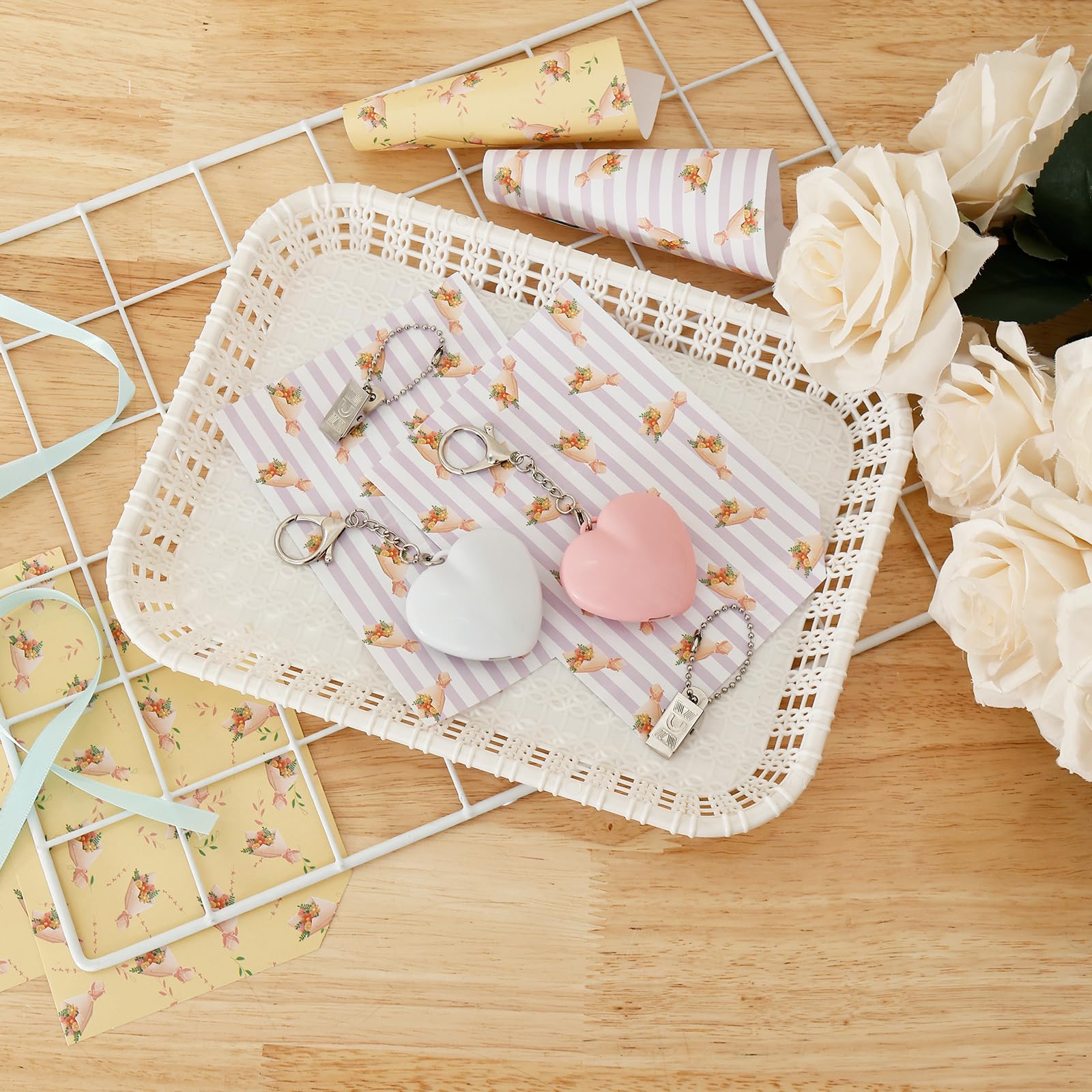 2 Pcs Purse Glow Heart Light - Automatic Sensor Purses Lamp Portable Touch Activated Handbag Night Light Heart — view 8