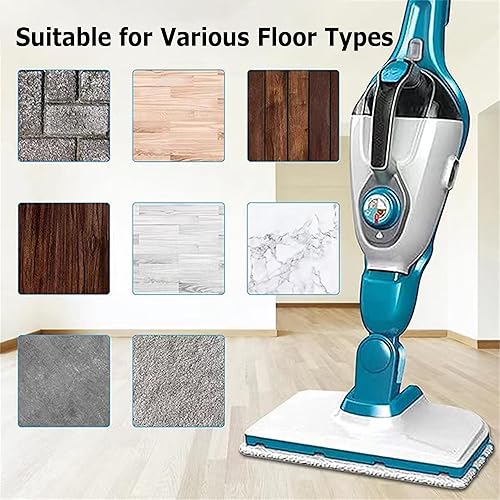 Miniatura 5 de Paquete de 4 almohadillas de microfibra de repuesto para trapeador compatibles con Black&Decker SM1600 SM1610 SMP20 Series HSMC1361SGP BDH1855SM