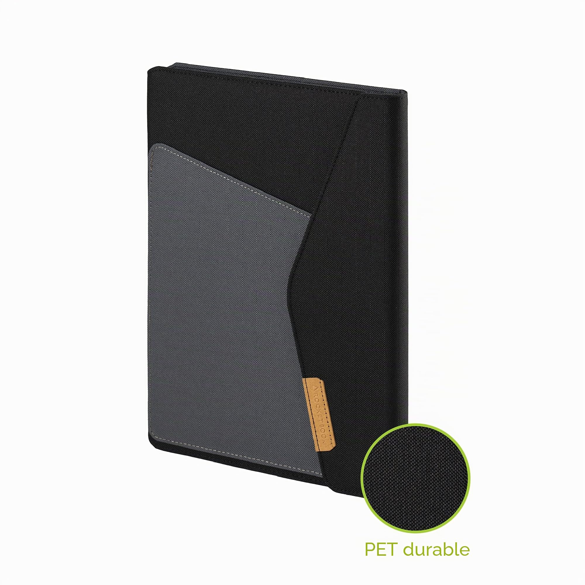 Rocketbook Orbit Executive Housse de Protection 100% Recyclable Gris