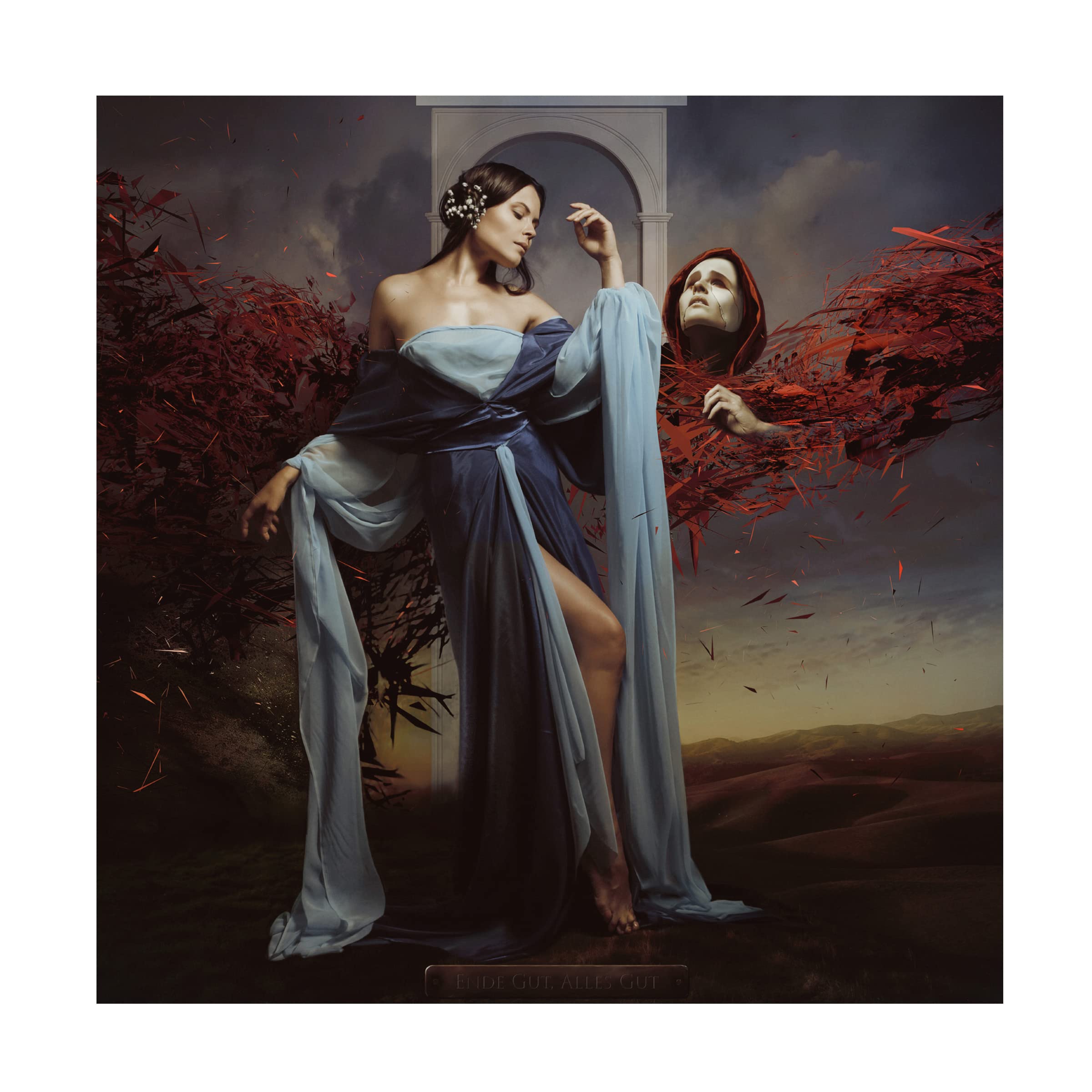 Trademark Fine Art 'Luiza And Time' Canvas Art by Igor Voloshin