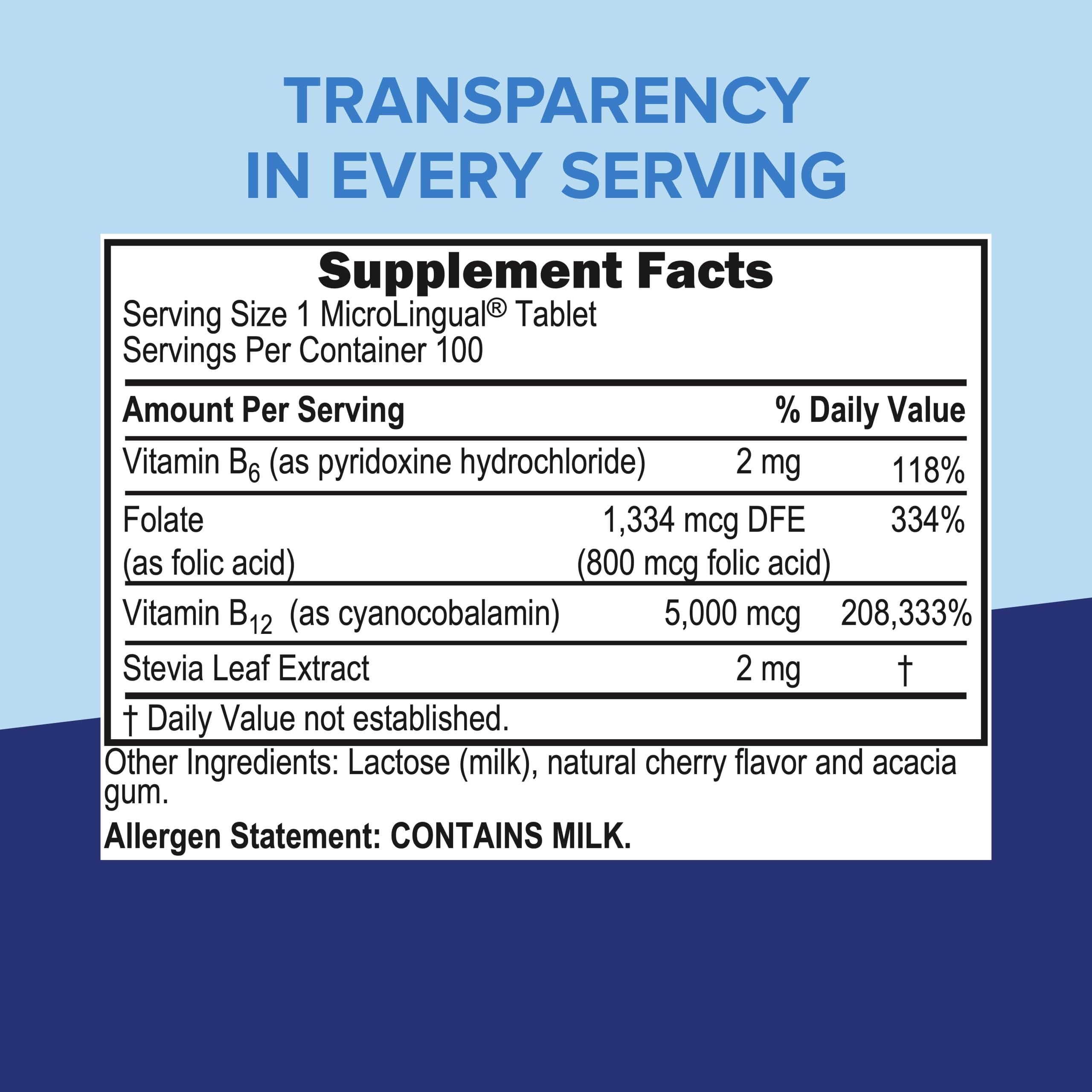 Superior Source No Shot B-12 5,000 mcg, B-6, Folic Acid 800 mcg, 100 Ct — Amazon image 7