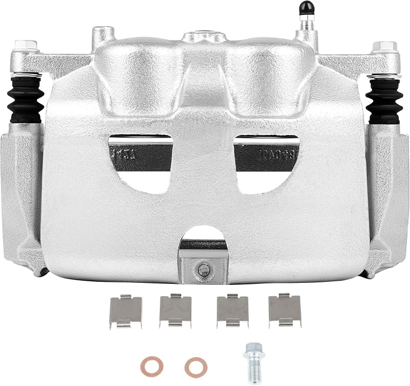 Pinça de freio dianteira direita SCITOO com suporte para Ford F-150 – 1 unidade