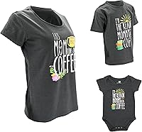 Vista 4 de Unique Baby Camisetas Mommy and Me You are My Sunshine