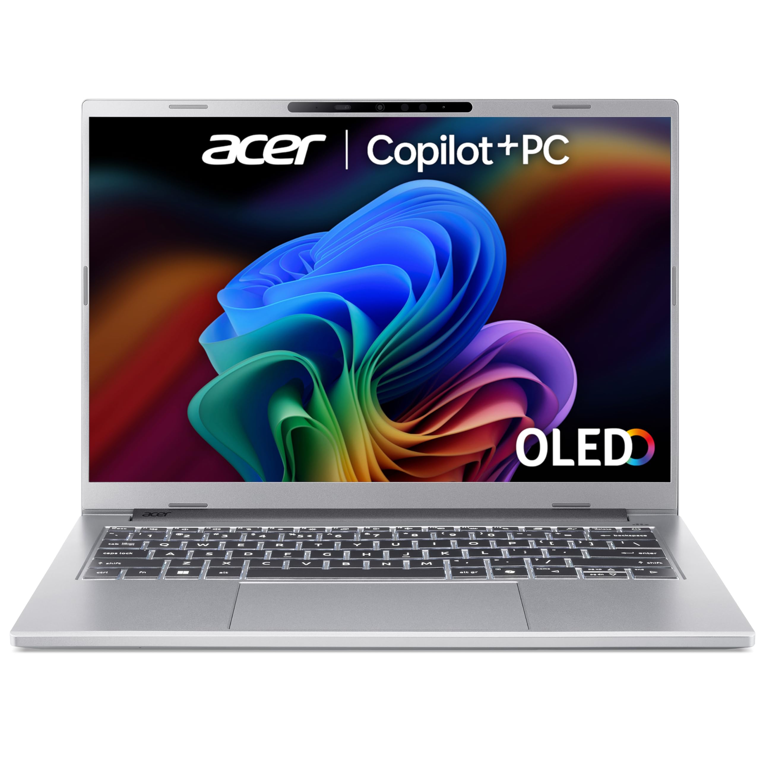 Acer Acer Aspire 14 AI A14-61M Co-Pilot+ Laptop - AMD Ryzen AI 7 350, 16GB, 1TB SSD, Integrated Graphics, 14" WUXGA OLED, Windows 11,