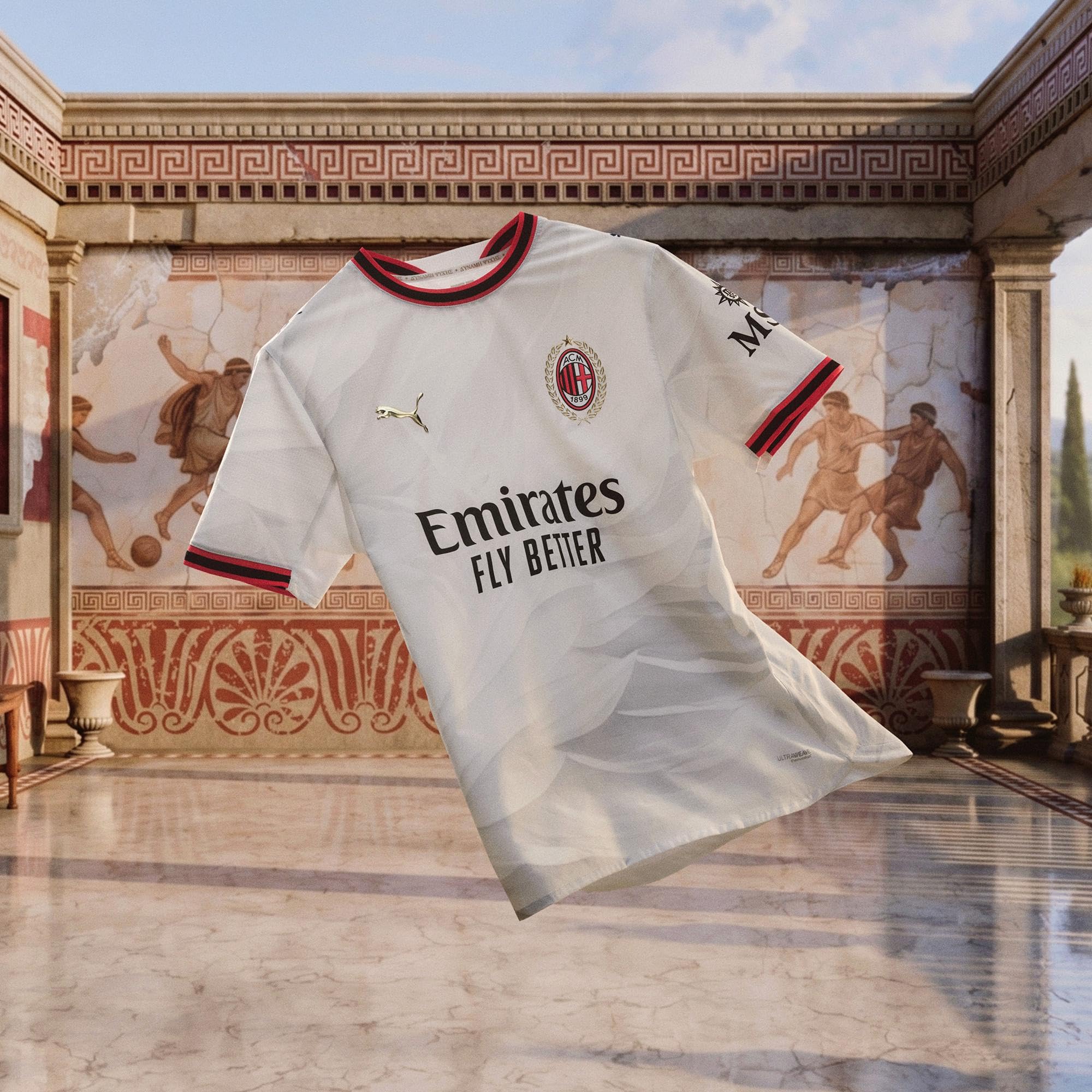 Puma Camiseta réplica ACM Away Jersey para Hombre (Paquete de 1)