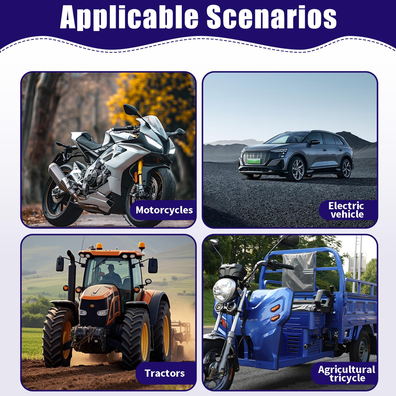 Commutateur Allumage à Clé Tracteur 330262 - Robuste Avec 2 Clés, Compatible Multi-Marques Rapide Et Fiable