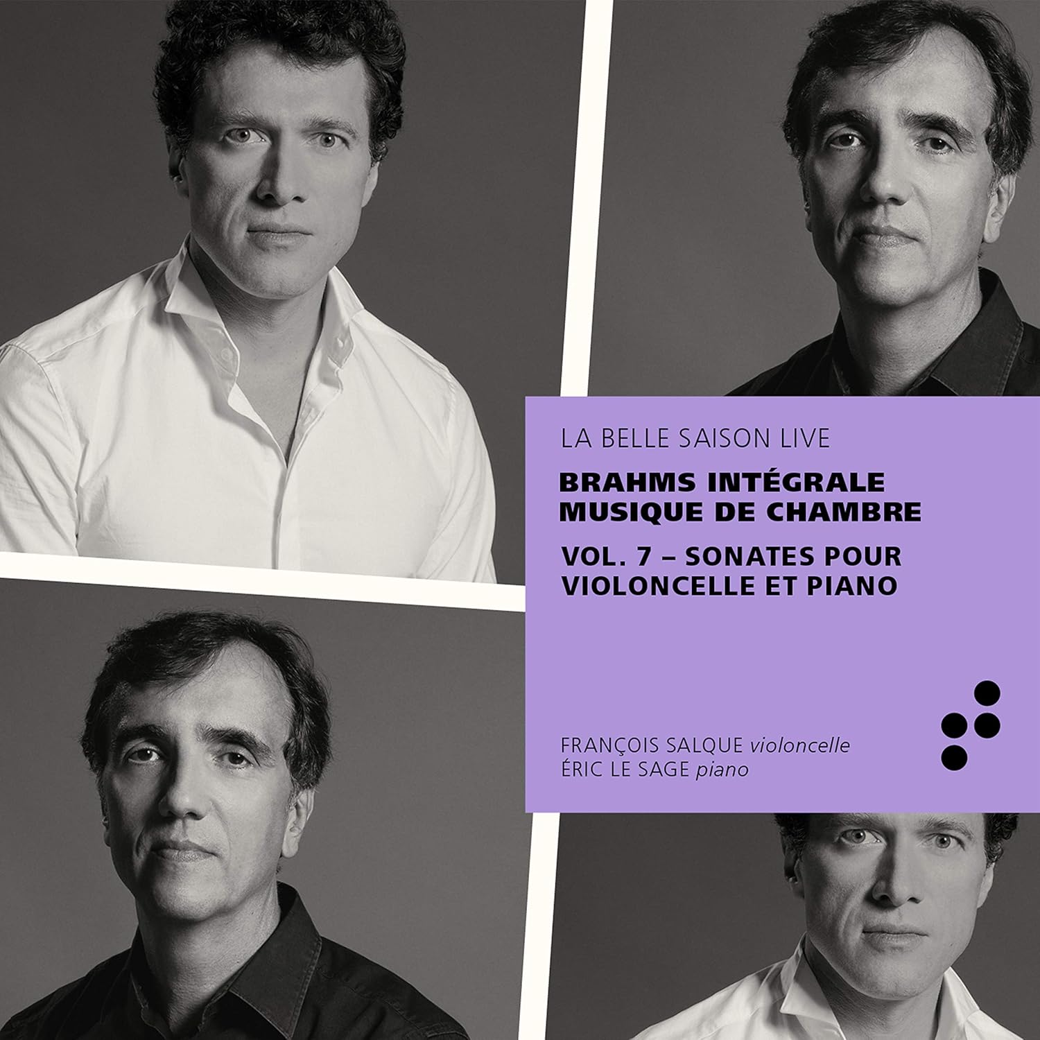 Amazon ブラームス チェロ・ソナタ第1番・第2番 フランソワ・サルク, エリック・ル・サージュ 室内楽・器楽曲 ミュージック