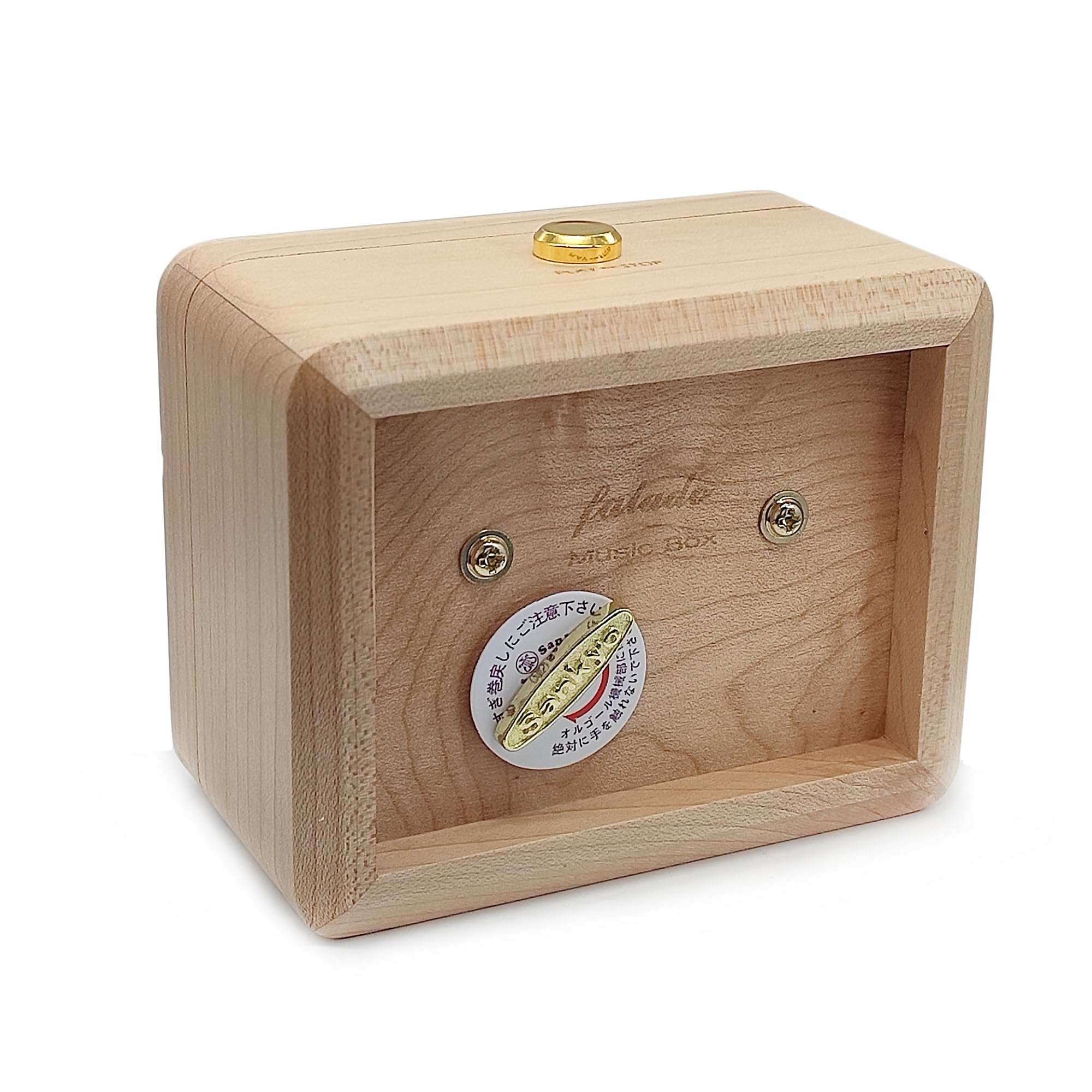 Caja de música personalizada con tu foto, caja de música de madera natural que reproduce You are My Sunshine (madera de arce)