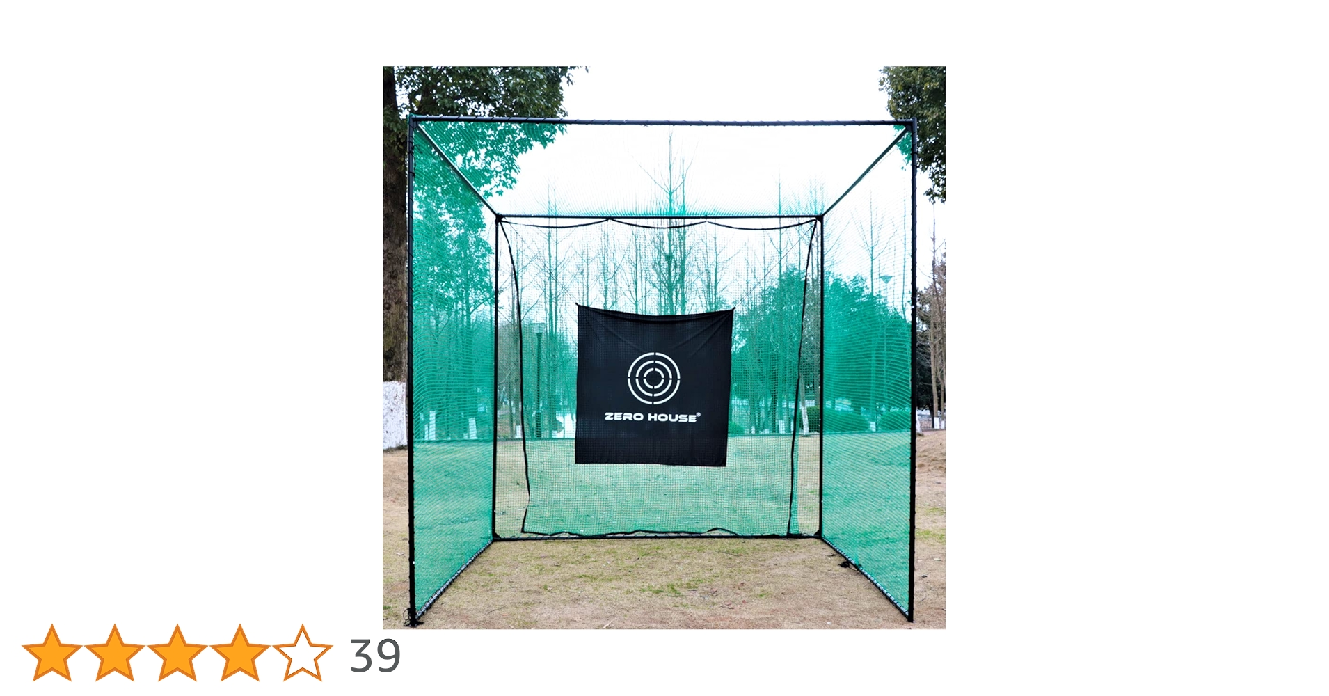 ZERO HOUSE バッティングネット 3m x 3m ゴルフ・野球練習用 Amazon | 【サイズ選択可能】ゴルフ練習ネット 3M×3M×3M 2.5M×2.5M×2.5