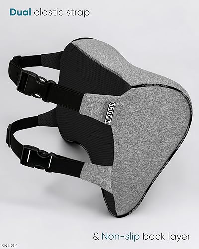 Miniatura 2 de SNUGL Almohada para reposacabezas de automóvil  Almohada de espuma viscoelástica para el cuello del automóvil - Soporte para la cabeza del asiento