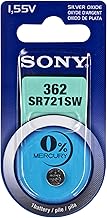 Sponsored You’re seeing this ad based on the product’s relevance to your search query.Learn more about this advertisement Sony Silver Oxide Button Cell Code 362 155 V 25 mAh