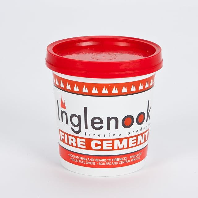 1KG Tub Fire Proof Heat Resistant Cement New HW