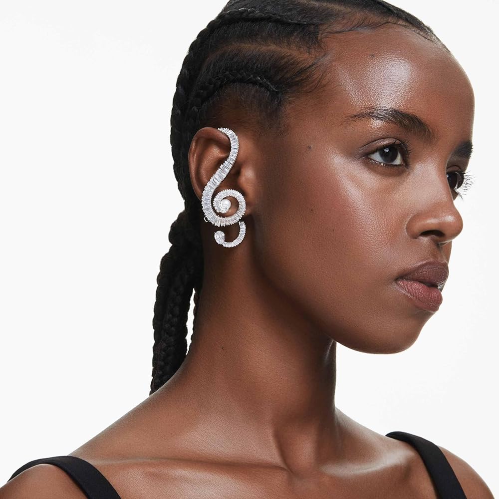 Ariana Grande フープピアス　クリスタル　パール Ariana Grande x Swarovski フープピアス, クリスタル・パール