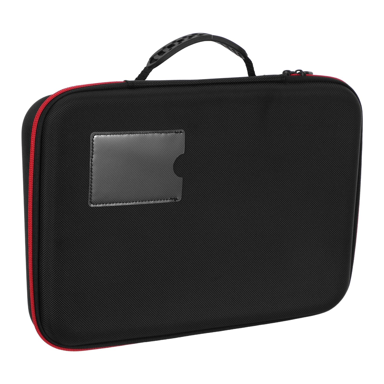Custodia Porta Batterie Eva Antideflagrante Maniglia, Organizer Compatto per Batterie Aa Aaa Tipo 9v al Litio, Contenitore Antiurto Portatile per Casa, Garage e Viaggi