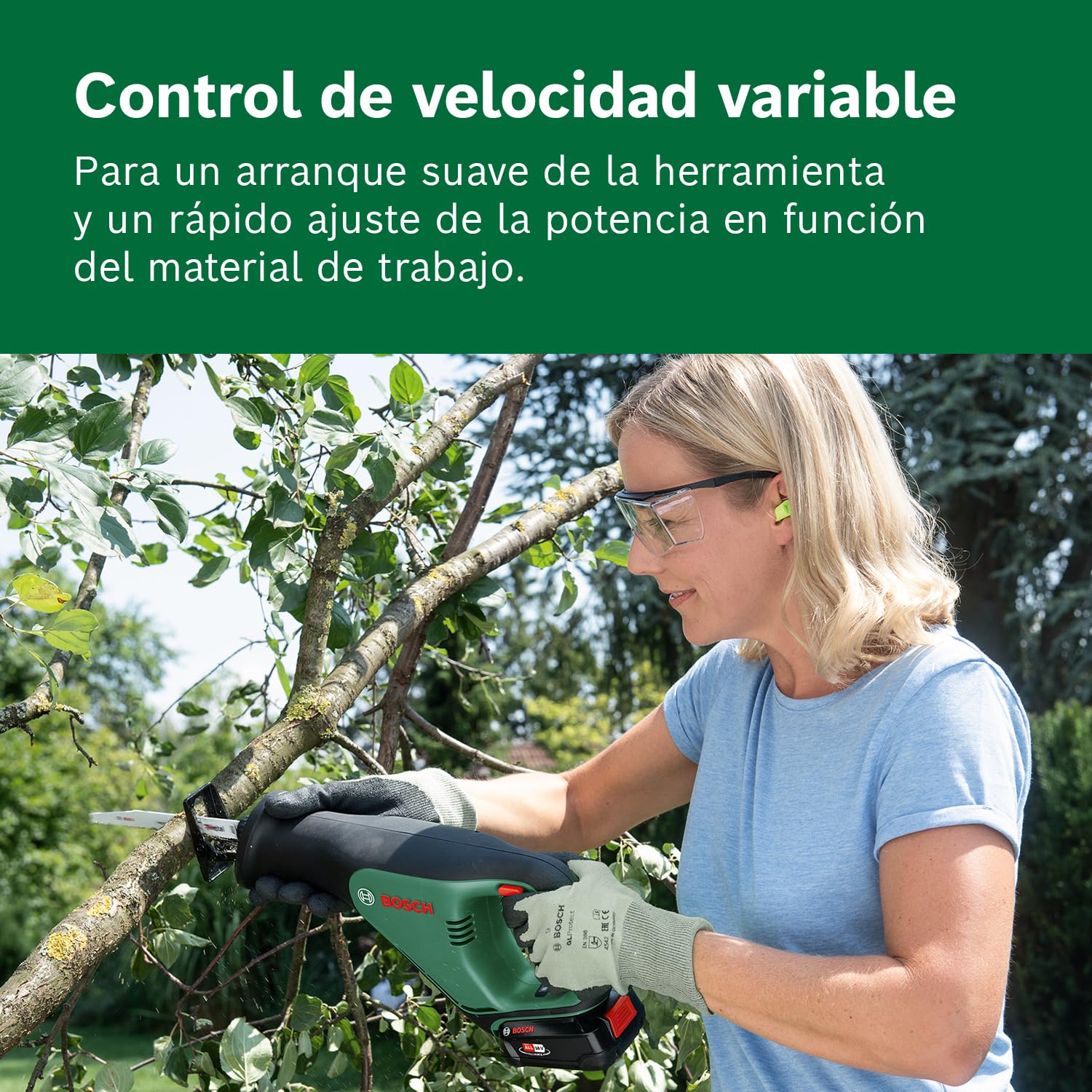 Bosch sierra sable a batería AdvancedRecip 18 (sin batería, sistema de 18 V, en caja)